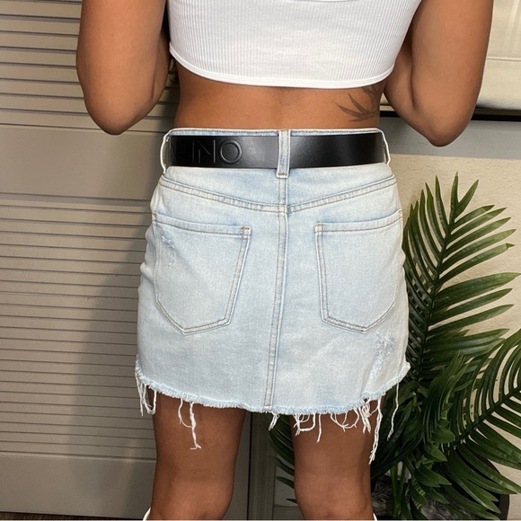 Women’s Pacsun Light Blue Skirt - Picture 5 of 6